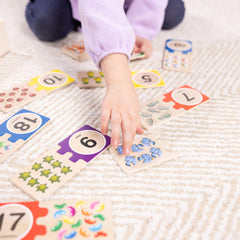 Ages 4 to 7 Melissa & Doug number puzzles ideal for early learners