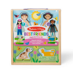 Melissa & Doug Best Friends stands provide sturdy support during pretend dressing.