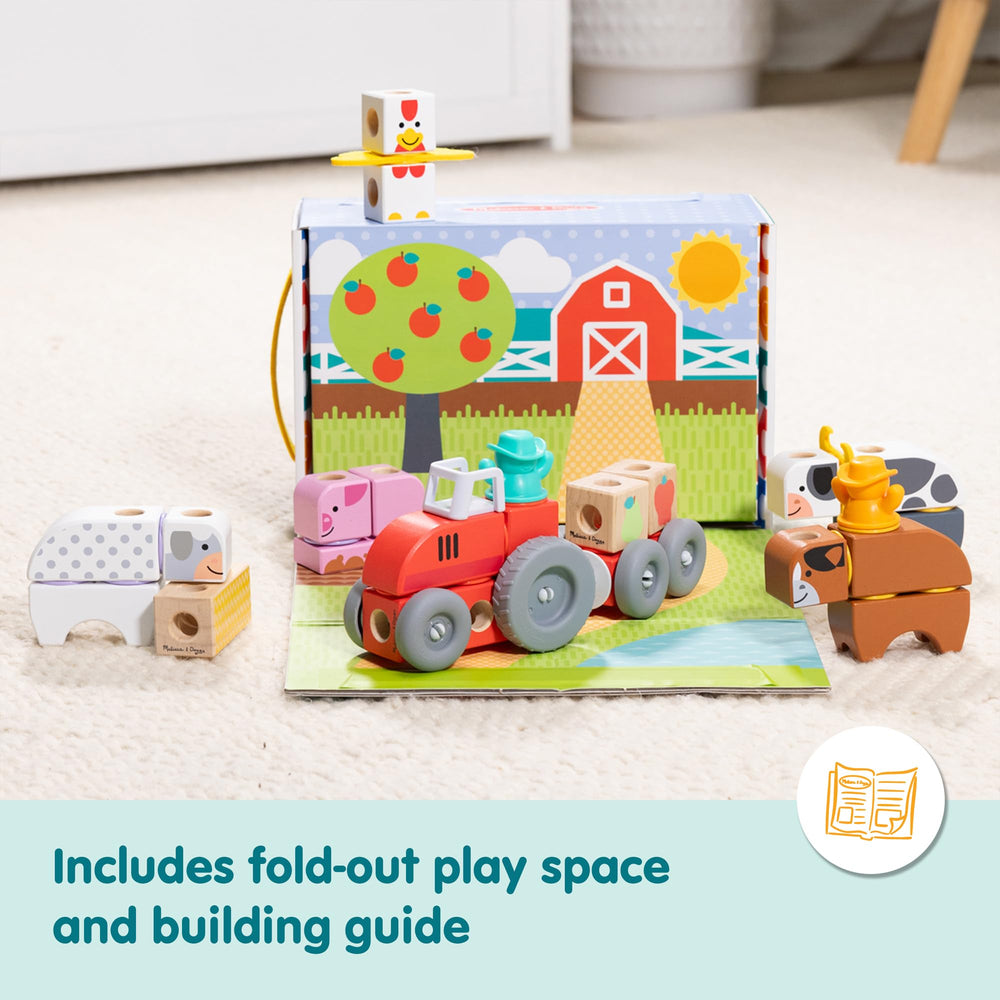 Melissa & Doug Blockables sheep blocks for matching and problem-solving