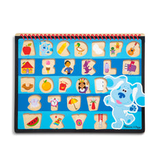 Melissa & Doug chunky puzzle pieces are easy for small hands to grasp and manipulate, supporting motor skills