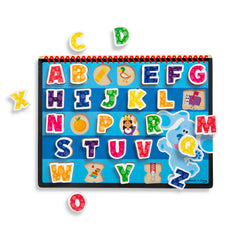 Melissa & Doug alphabet puzzle is a screen-free activity that invites creative pretend play