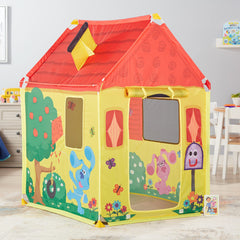 Melissa & Doug Blues House tent durable floor withstands active kids