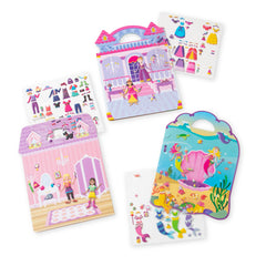 Melissa & Doug built-in travel handle makes play on the go easy.
