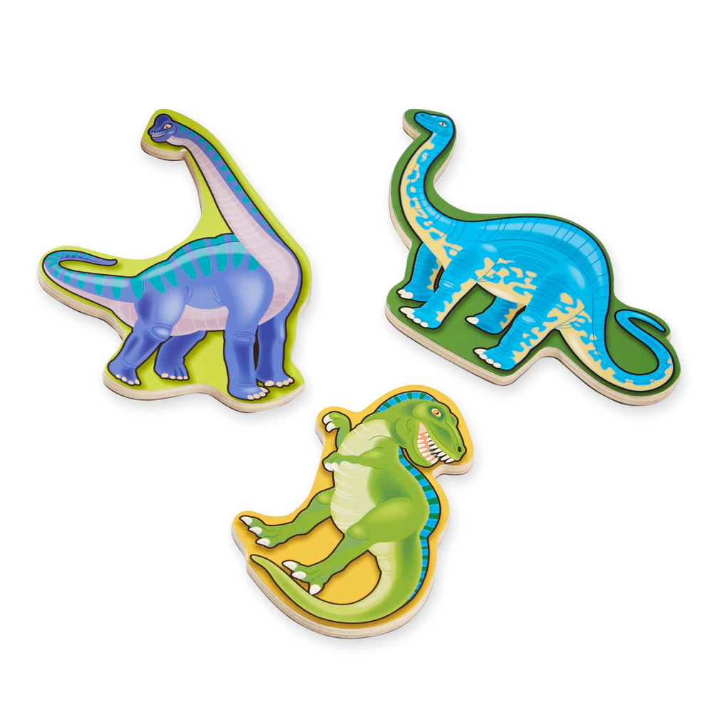 Colorful dinosaur magnets from Melissa & Doug for creative play