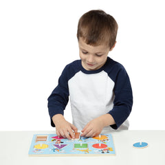 Melissa & Doug Disney peg puzzles two-plus ages: designed for preschool curiosity and early learning.