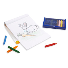 Melissa & Doug Drawing Pad's kid-friendly design supports creative exploration