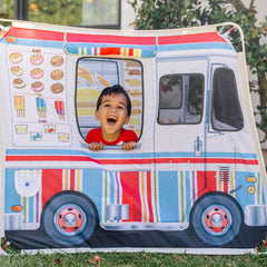 Melissa & Doug food truck barbecue side inviting kids to role-play quick service scenes.