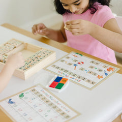 Melissa and Doug four-color washable ink stamp pad for clean stamping fun