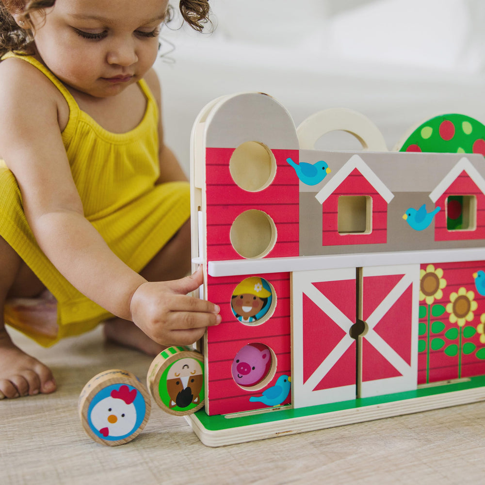 Melissa & Doug GO Tots barn textures for rich sensory exploration