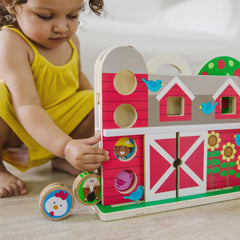 Melissa & Doug GO Tots barn textures for rich sensory exploration