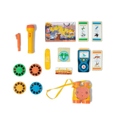 Melissa & Doug Grand Canyon wooden granola bar prop for trail snacks