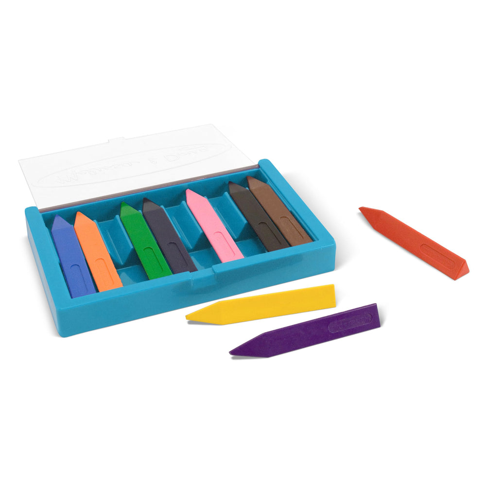 Durable plastic construction withstands busy playtimes without crumbling.