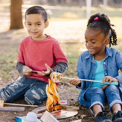 Melissa & Doug Lets Explore Campfire Saw to build fine motor skills during play.