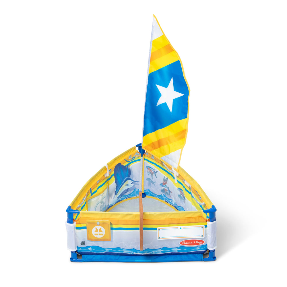 Melissa & Doug Lets Explore Sailboat gift idea for ages 3 to 6.