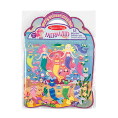 Melissa & Doug mermaids sticker book cover boosts imaginative play.