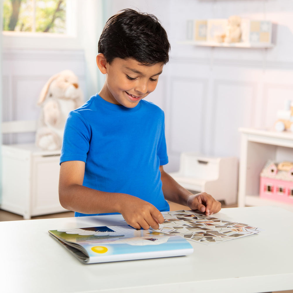 Melissa & Doug Twelve Scenes offer varied safari backgrounds for mosaics