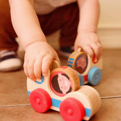Melissa & Doug GO Tots motor skills strengthen through grasping and rolling.