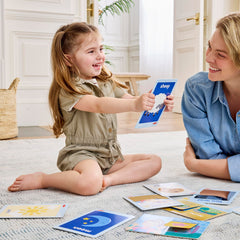 Ms. Rachel card textures show rough, smooth, and fuzzy surfaces for tactile learning.