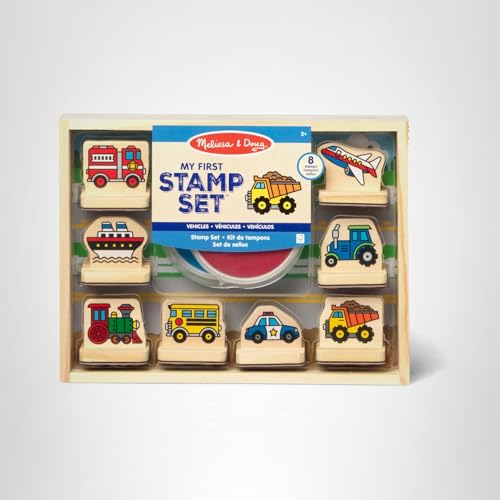 Melissa & Doug ink pad blue for colorful stamping and learning colors