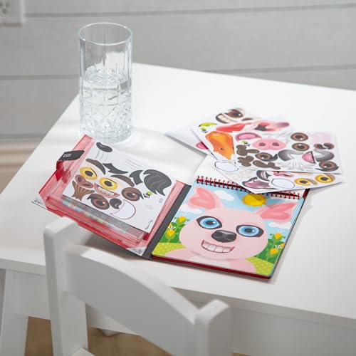 Melissa & Doug 76 reusable stickers offer abundant expression options.