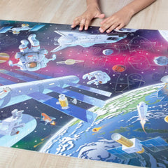 Melissa & Doug spaceships encourage interactive space adventures.