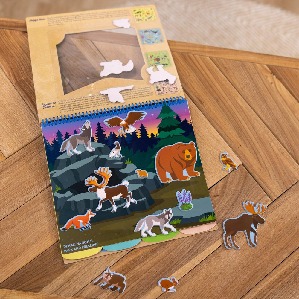 Melissa & Doug Parks Reusable Stickers Grand Canyon scene inspires travel-themed adventures