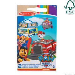 Magnetic pieces cling to inside surfaces for mess-free play during travel.