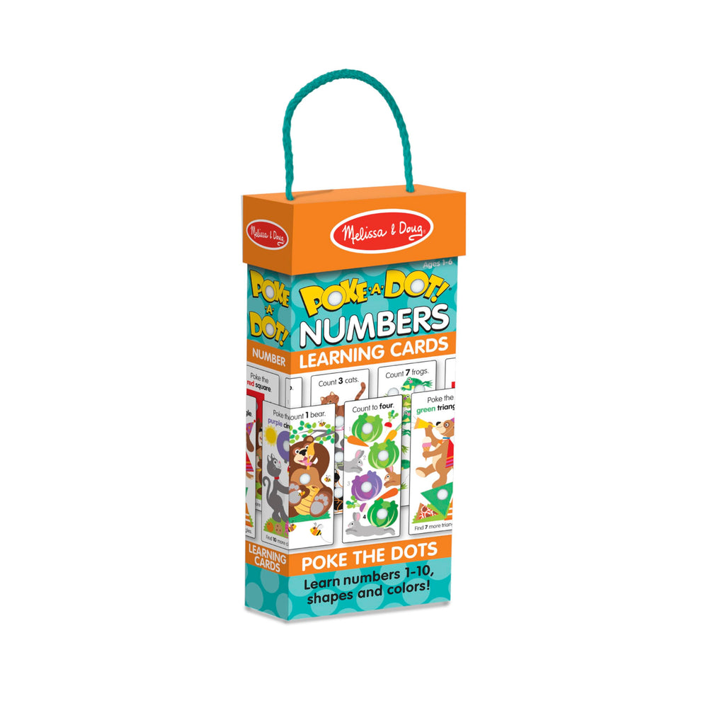 Melissa & Doug Poke-a-Dot travel-friendly set ideal for car rides and trips