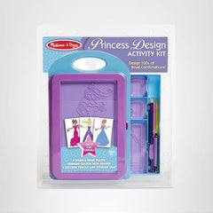 Princess Design Plates ready-to-use setup from Melissa & Doug for quick crafts.