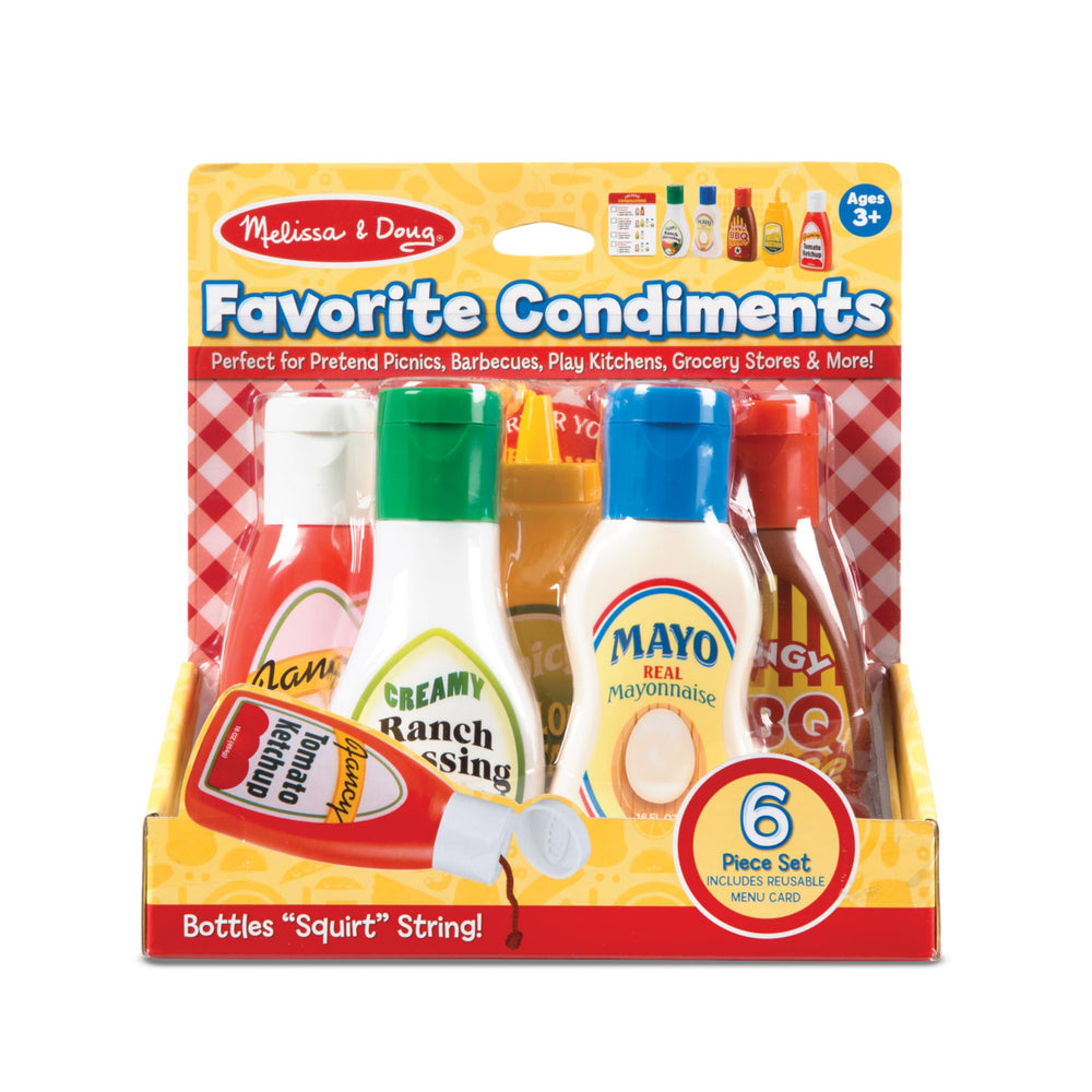Melissa and Doug ranch dressing bottle with playful squirting action