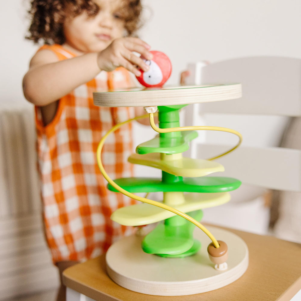 Melissa & Doug Rollables Treehouse Twirl makes a screen-free gift idea.