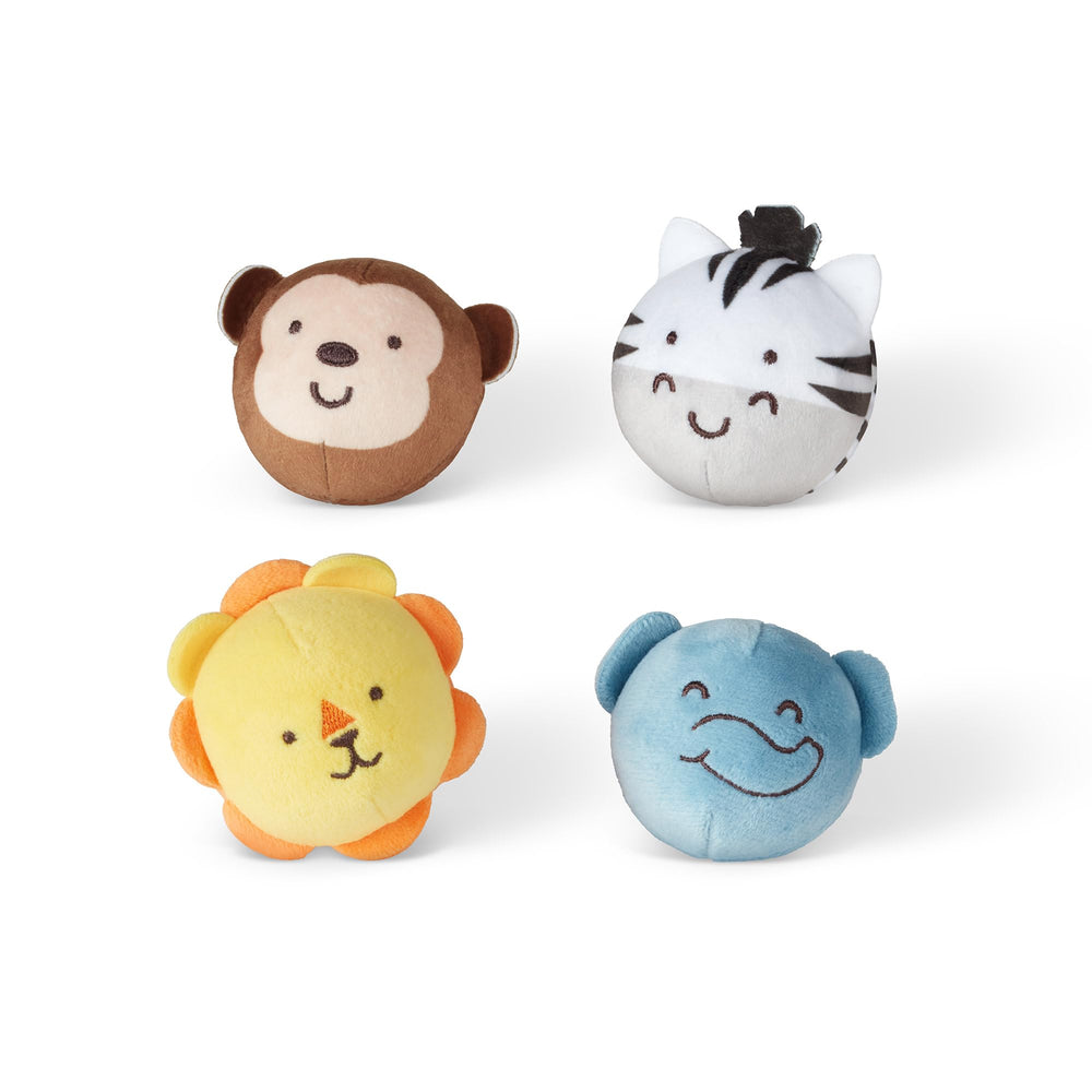 Melissa & Doug Safari Rollables monkey close-up; easy grip for tiny hands.