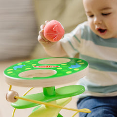Melissa & Doug Rollables tumble down branches supporting cause-and-effect learning.