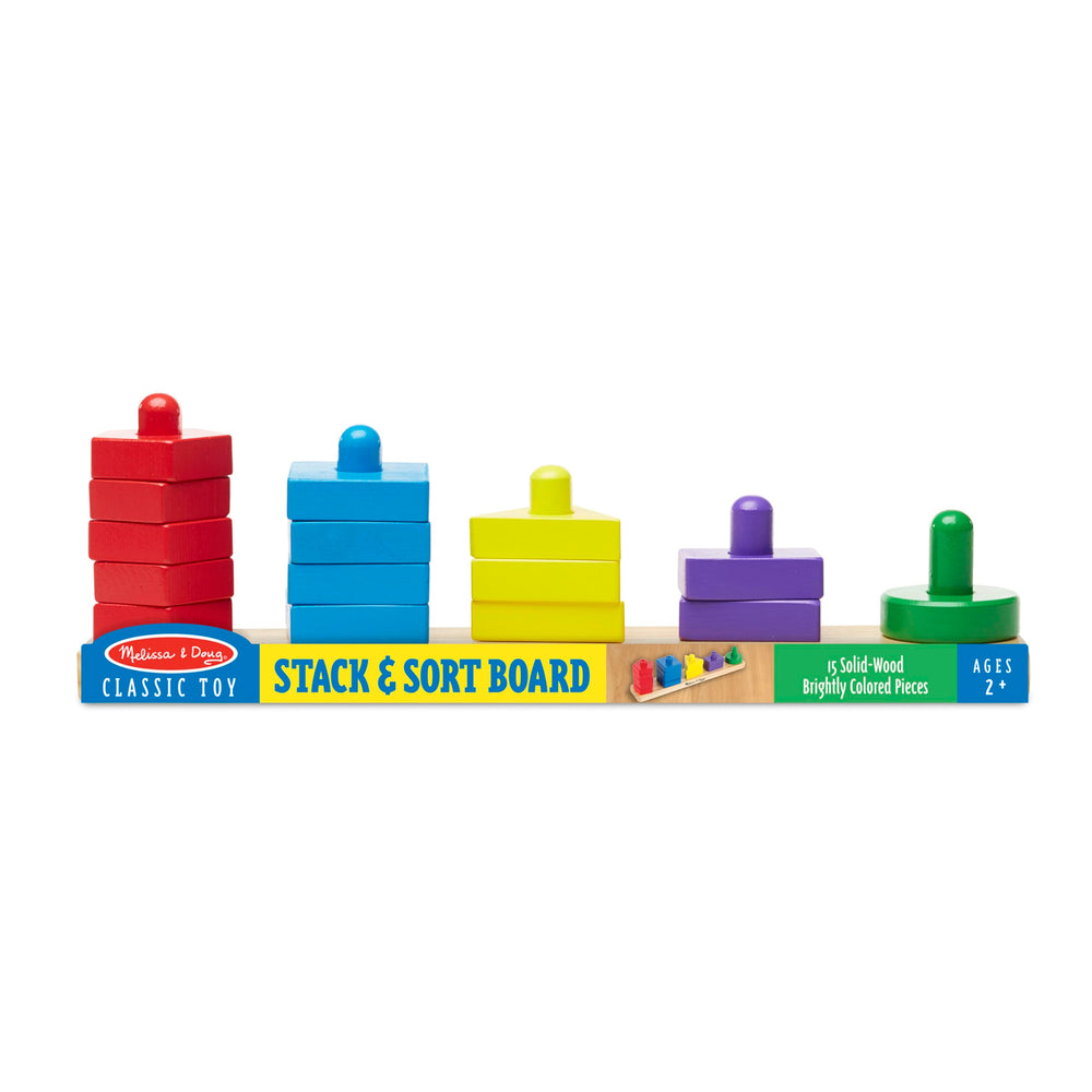 Melissa & Doug wooden toy aids hand-eye coordination during play