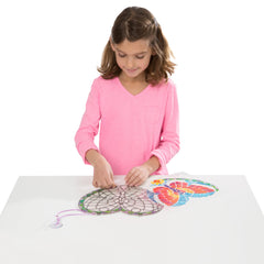 Melissa and Doug craft activity encourages screen-free creativity with bright shimmering art