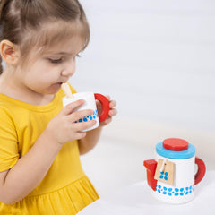 Melissa & Doug dry-erase order card speeds tea selection during play