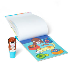 Melissa & Doug Sticker WOW, Cocoa the Dog, colorful design for kids' stamping adventures.
