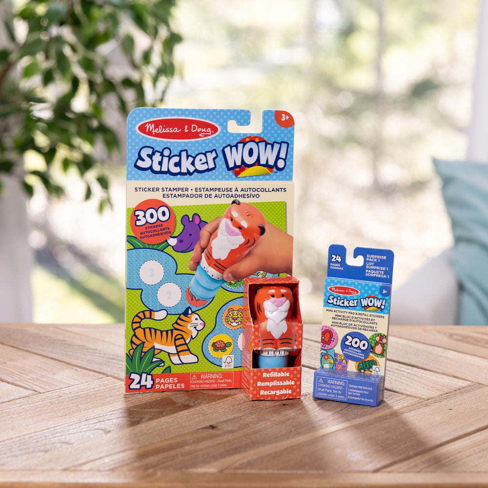 Melissa and Doug Sticker WOW creative art projects for bookmarks and cards
