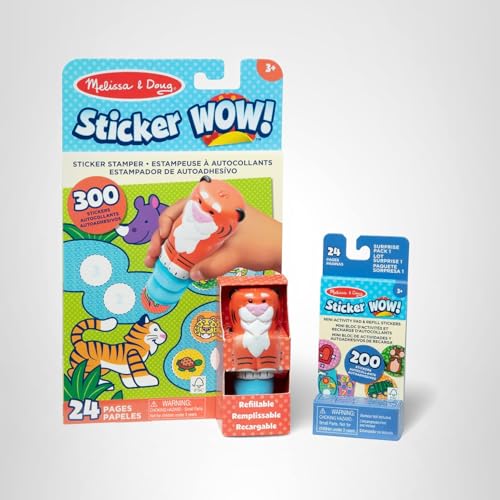 Melissa and Doug Sticker WOW easy to clean stickers suitable for crafts