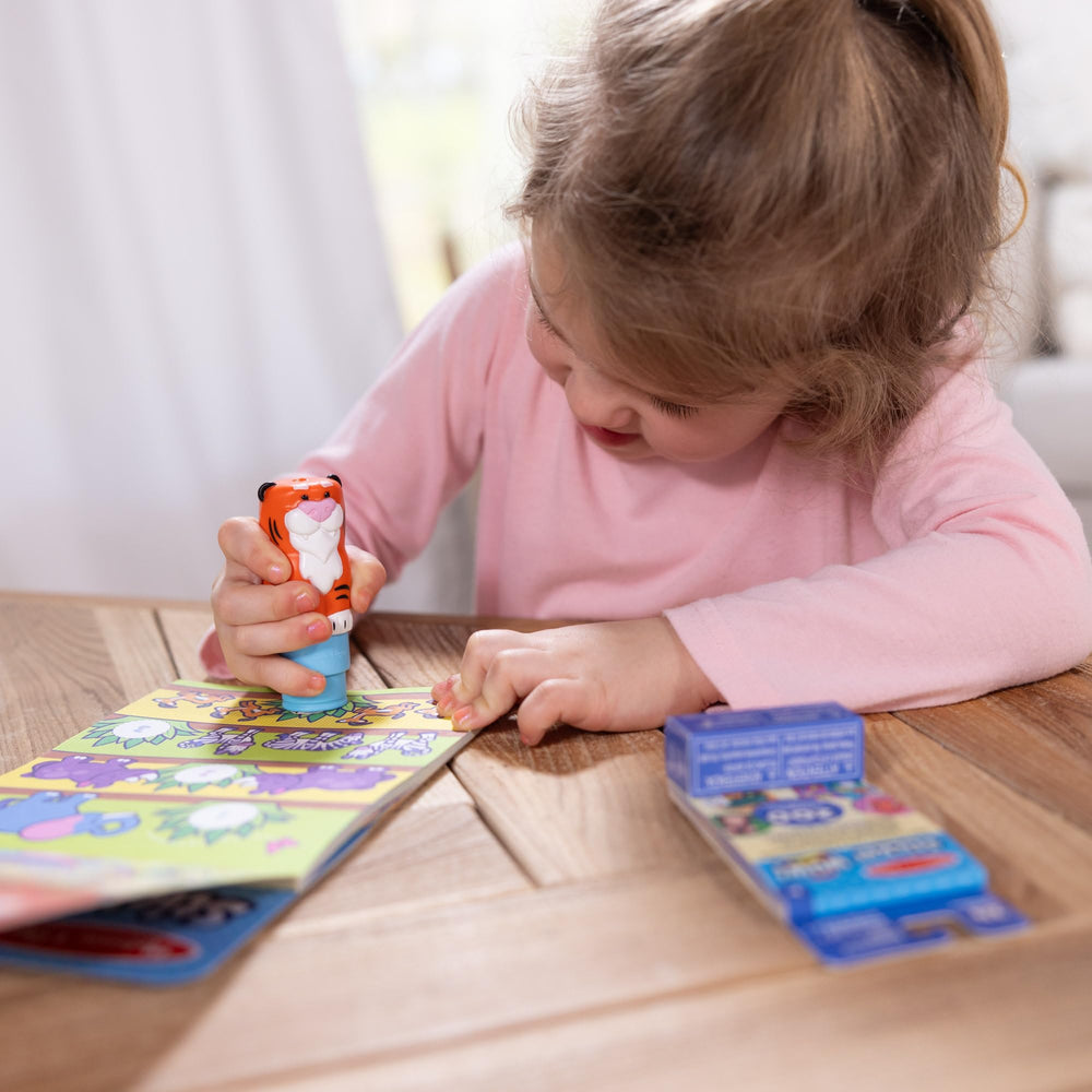 Melissa and Doug Sticker WOW tiger sticker designs collectible for counting