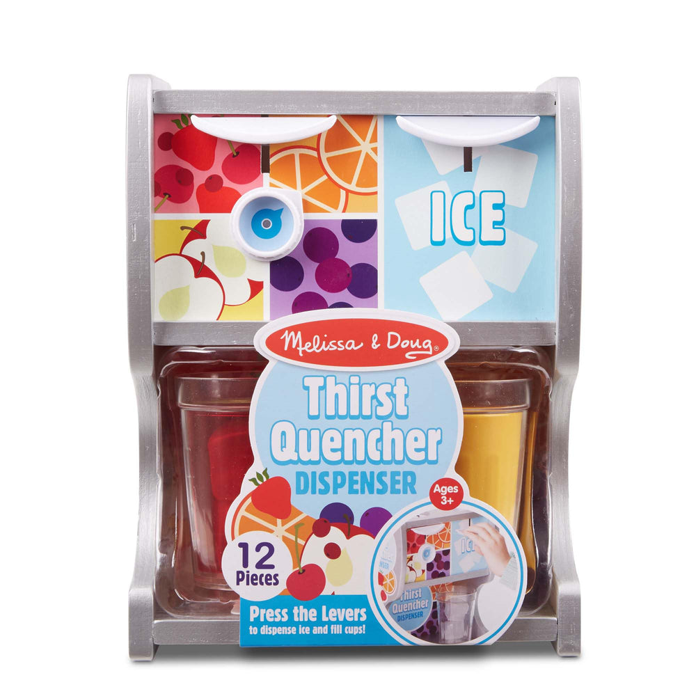 Thirst Quencher dial control invites kids to pour and serve.