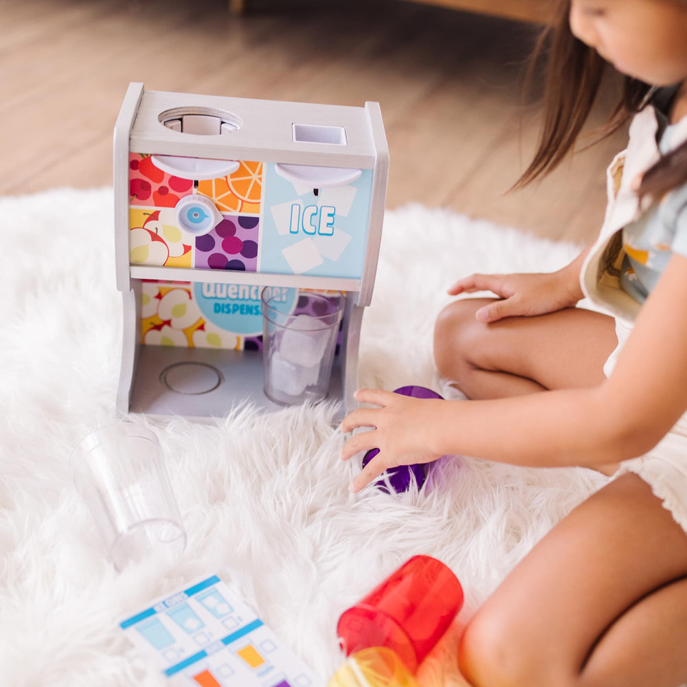 Kids enjoy barista and server role-play with this set.