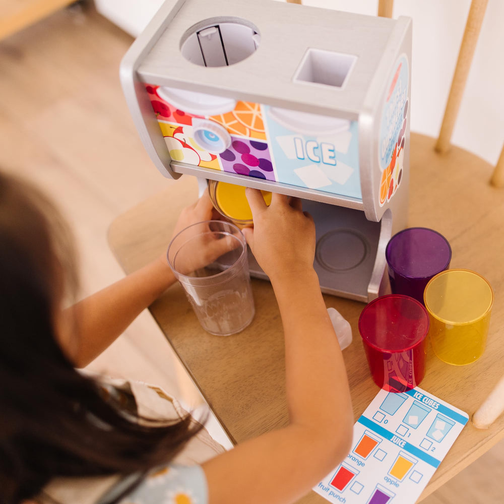 Pairs well with Melissa & Doug play kitchens.