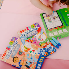 Melissa & Doug Water Wow wet-reveal pages spark curiosity and early math play.