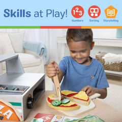 Olives topping piece enhances counting and sorting