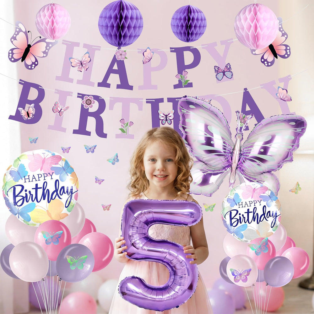 Melody Fantasy honeycomb balls add texture and color to eye-catching party centers.