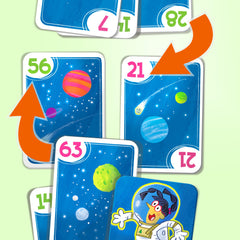 Melon Rind Jump 7 astronaut cards add a playful twist to learning