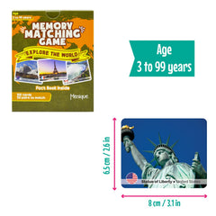 Menique Explore World cards depict the Great Wall with vivid photography for geography learning