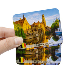 Menique Explore World laminated cards with rounded corners for durable travel-friendly play