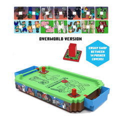 Compact tabletop design suits recreation rooms and shared spaces.